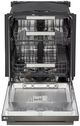 LG 24" PrintProof™ Black Stainless Steel Top Control Built In Dishwasher-1