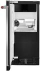 KitchenAid® 15" Stainless Steel with PrintShield™ Finish Automatic Ice Maker-3
