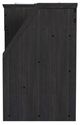Elements International Hampton Kids Charcoal Twin/Twin Youth Bunk Bed with Staircase and Trundle-3
