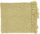 Surya Tobias Wheat 51"x71" Throw Blanket-0