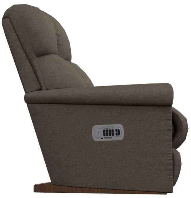 La-Z-Boy® Pinnacle Java Power Rocking Recliner with Headrest and Lumbar-3
