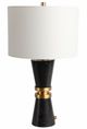 Sagebrook Home Elgon Black/White Table Lamp-3