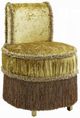 ACME Furniture Bernadette Gold Vanity Stool-0