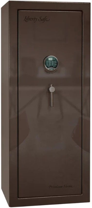 Liberty Safe Premium Home Bronze Gloss/Black Chrome 17 Electronic Gun Safe-0