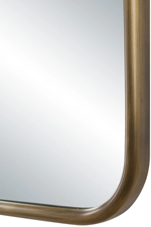 Renwil® Franca Dark Antique Brushed Brass Accent Mirror-4