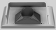 Vent-A-Hood® Designer Series 54" Stainless Steel Wall Mounted Range Hood-4