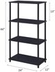 ACME Furniture Nypho Black Bookshelf-3