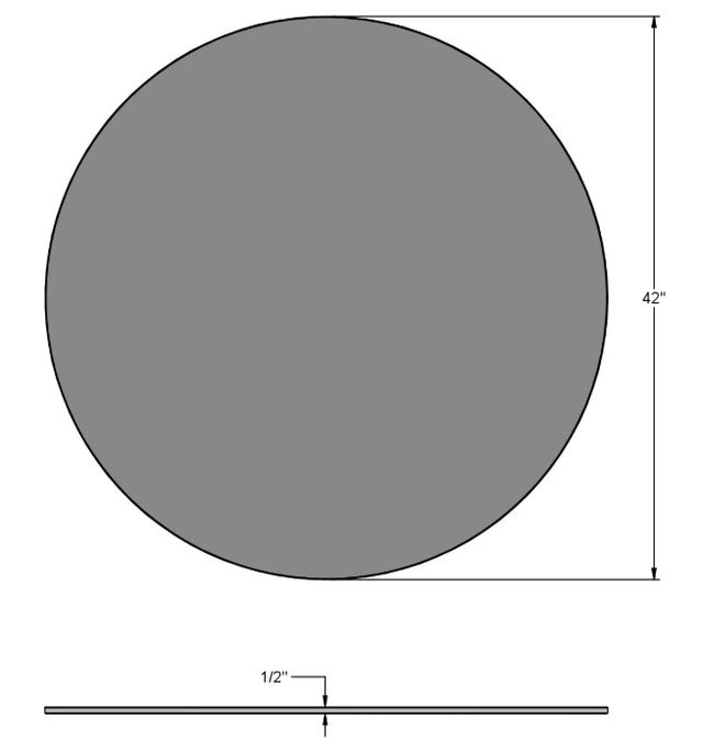 Amisco Customizable Link Round Dining Table-2
