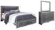 Signature Design by Ashley® Lodanna 3-Piece Gray Full Panel Storage Bed Set-0