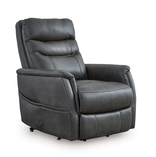 Signature Design by Ashley® Strawbill Shadow Power Lift Recliner-0