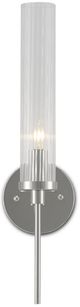 Currey & Company Bagno Bellings Polished Nickel Wall Sconce-2