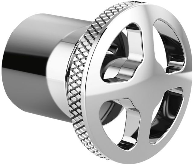 Brizo Litze® Polished Chrome 3 And 6 Setting Diverter Trim Handle Kit - Wheel-0