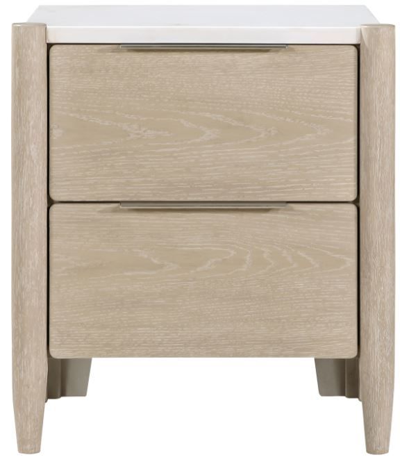 Homelegance® Matteo Light Oak/White Nightstand-2