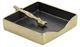A & B Home Black/Gold Serviette Holder-0