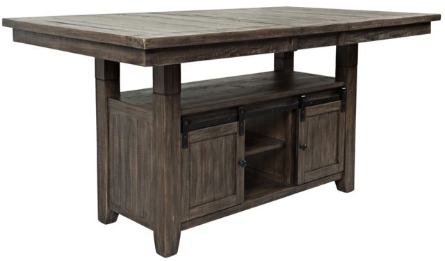 Jofran Inc. Madison County Barnwood High/Low Extension Table-0