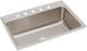 Elkay Lustertone® Classic Lustrous Satin 31" x 22" x 10-1/8" 5-Hole Single Bowl Drop-In Sink-0
