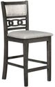American Wholesale Furniture Gia Gray Dining Pub Side Chair-0