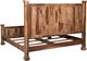 Porter International Designs Crossroads Harvest King Panel Bed-3