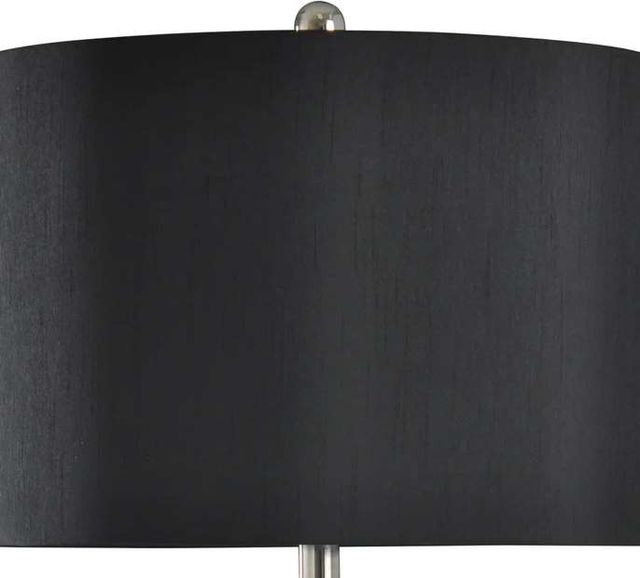 Stylecraft Black/Soft Silver Table Lamp-3