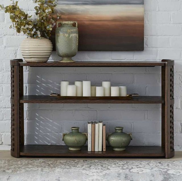 Liberty Furniture Warren Park Coffee Brown Sofa Table-1