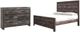 Signature Design by Ashley® Wynnlow 2-Piece Gray Queen Crossbuck Panel Bed Set-0