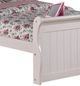 Donco Kids White Youth Full Sleigh Bed-2