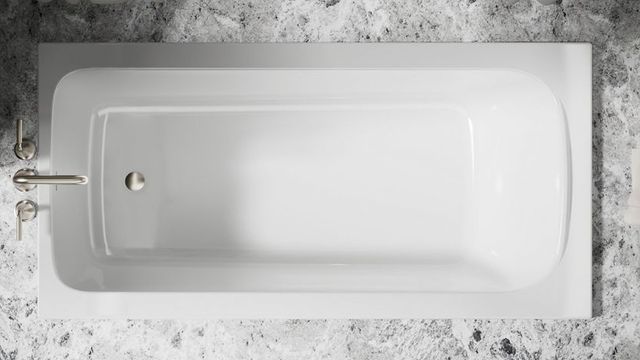 KOHLER® Avec® Biscuit 60" x 32" Drop-In Bath-3