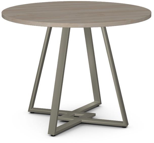 Amisco Customizable Dirk Round Table with 39" Thermo Fused Laminate Top -0