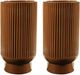 Signature Design by Ashley® Avalyah 2-Piece Burnt Umber 12" Vase Set-0