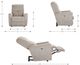 La-Z-Boy® Hawthorn Stone Power Wall Recliner with Headrest and Lumbar-2