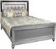 New Classic® Home Furnishings Valentino Silver Youth Twin Panel Bed-0