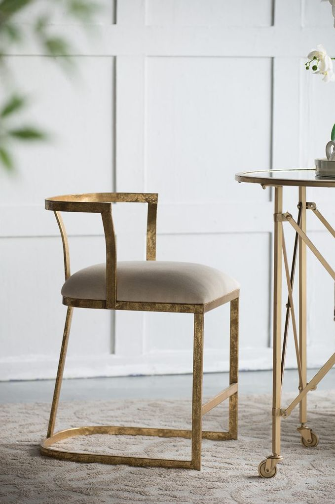 ♡A&B Home 折り畳み式アイアン Gold ダイニングChair♡　【C】 ICHIBA 折りたたみチェア 折り畳み ダイニングチェア イス