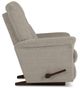 La-Z-Boy® Jasper Pewter Manual Rocking Recliner-2