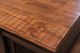 International Furniture Direct Pueblo Weathered Black Cocktail Table with Brown Top-1