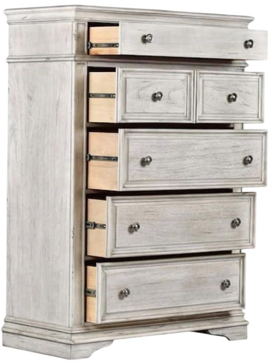 Steve Silver Co. Highland Park Cathedral White Chest-3