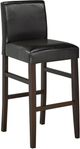 Brassex Inc. 2-Piece Brown/Espresso 24'' Counter Stool Set-0