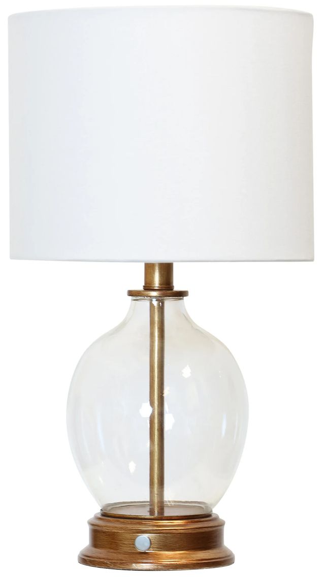 Stylecraft Painted Antique Gold Table Lamp-0