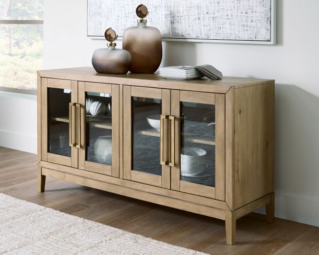Signature Design by Ashley® Lasinger Light Brown Server-1
