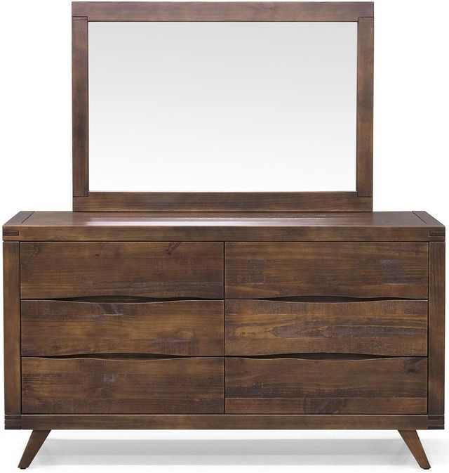 Steve Silver Co. Pasco Cocoa Dresser and Mirror-1