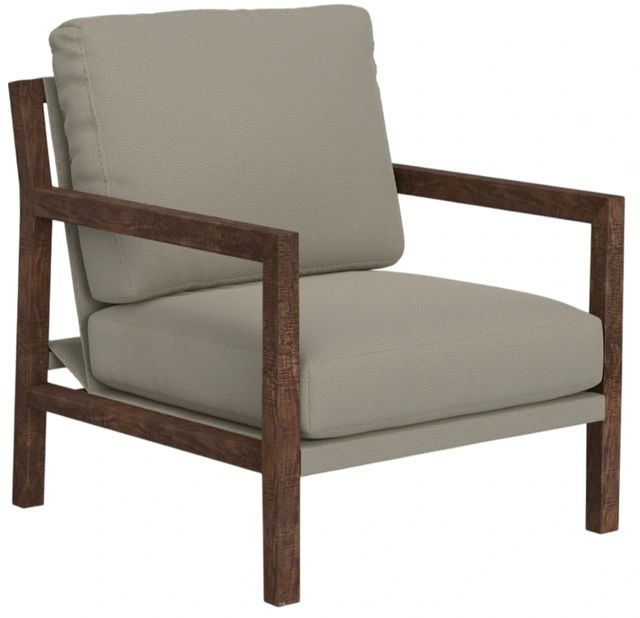 International Furniture Direct Milan Brown/Gray Arm Chair-0