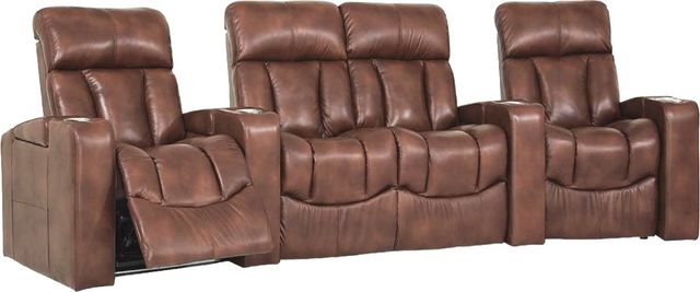 Palliser® Furniture Customizable Paragon 4-Piece Curved Power Reclining Theater Seating-0