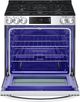 LG 30" PrintProof™ Stainless Steel Slide-In Natural Gas Range-1