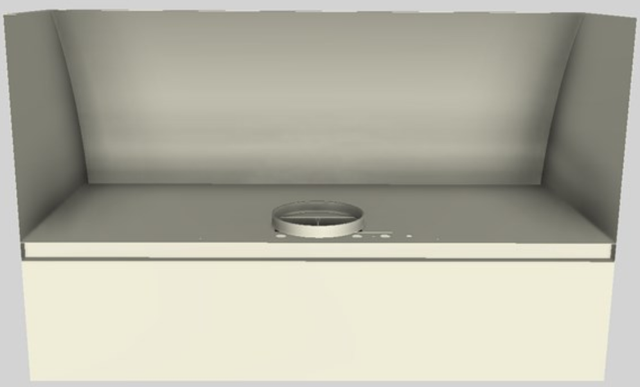 Vent-A-Hood® 48" Biscuit Wall Mounted Range Hood-4