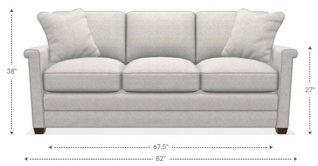 La-Z-Boy® Bexley Khaki Queen Sleeper Sofa-4