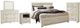Signature Design by Ashley® Bellaby 5-Piece Whitewash King Panel Bed Set-0