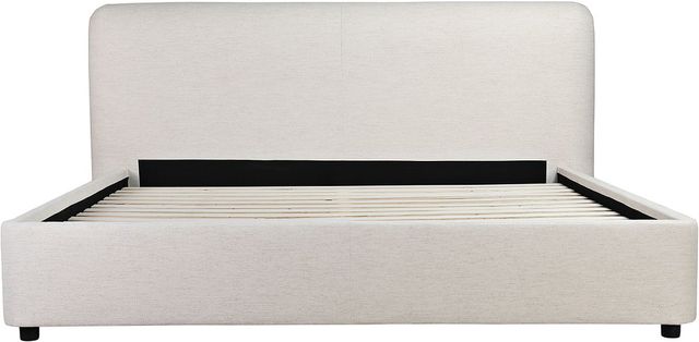 Moe's Home Collection Samara Cottage Linen Queen Bed-1