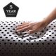 Malouf® Z™ Shoulder Zoned Dough® Bamboo Charcoal King Pillow-4