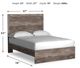 Signature Design by Ashley® Ralinksi Gray Full Panel Bed-4
