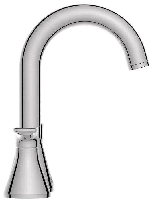 American Standard Aspirations Polished Chrome 8" Widespread 2-Handle Bathroom Faucet with Drain-3