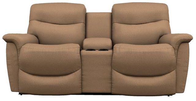 La-Z-Boy® James Silt Power Reclining Loveseat with Headrest, Lumbar and Console-1